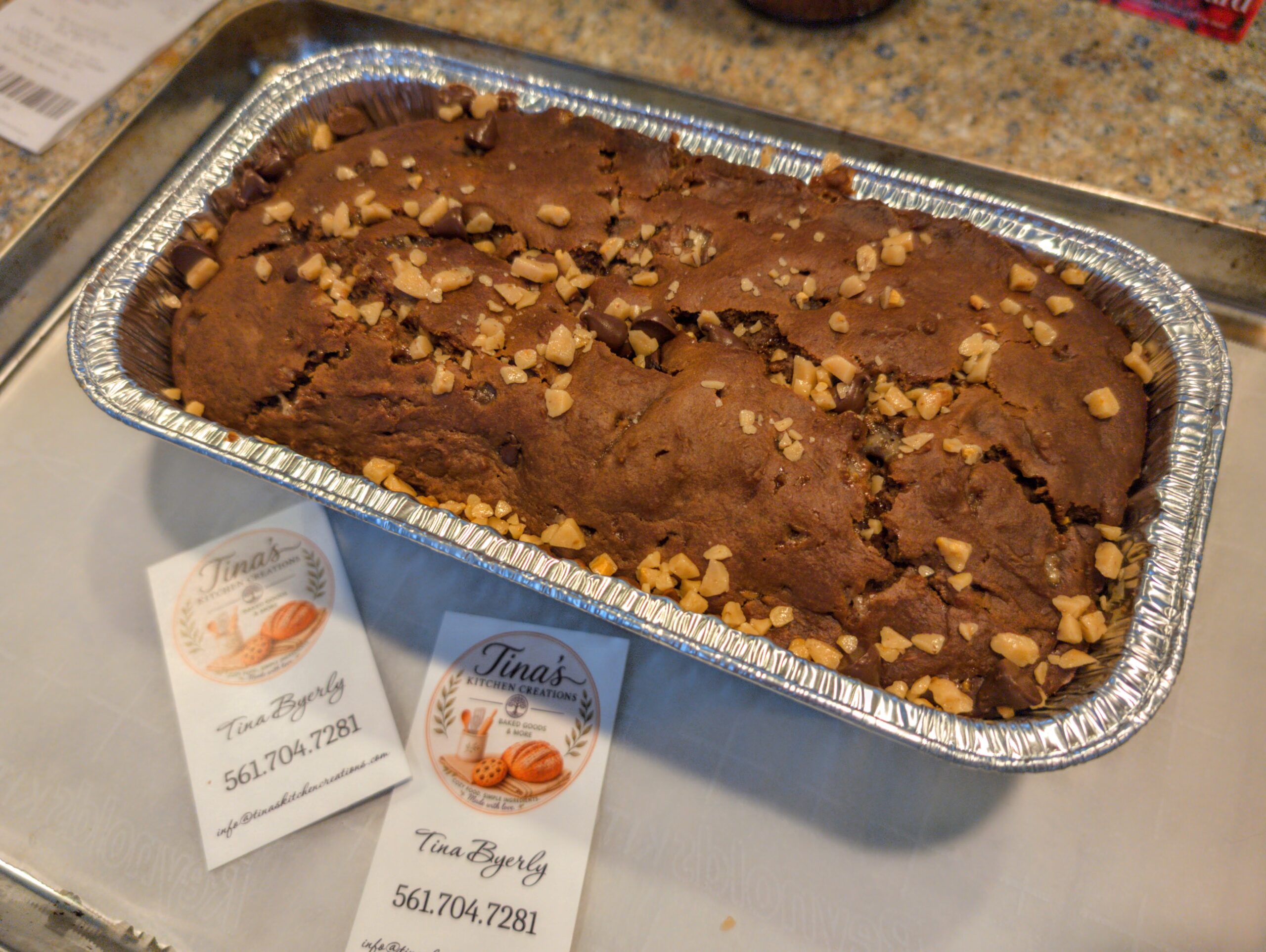 CHOCOLATE TOFFEE SOURDOUGH BREAD